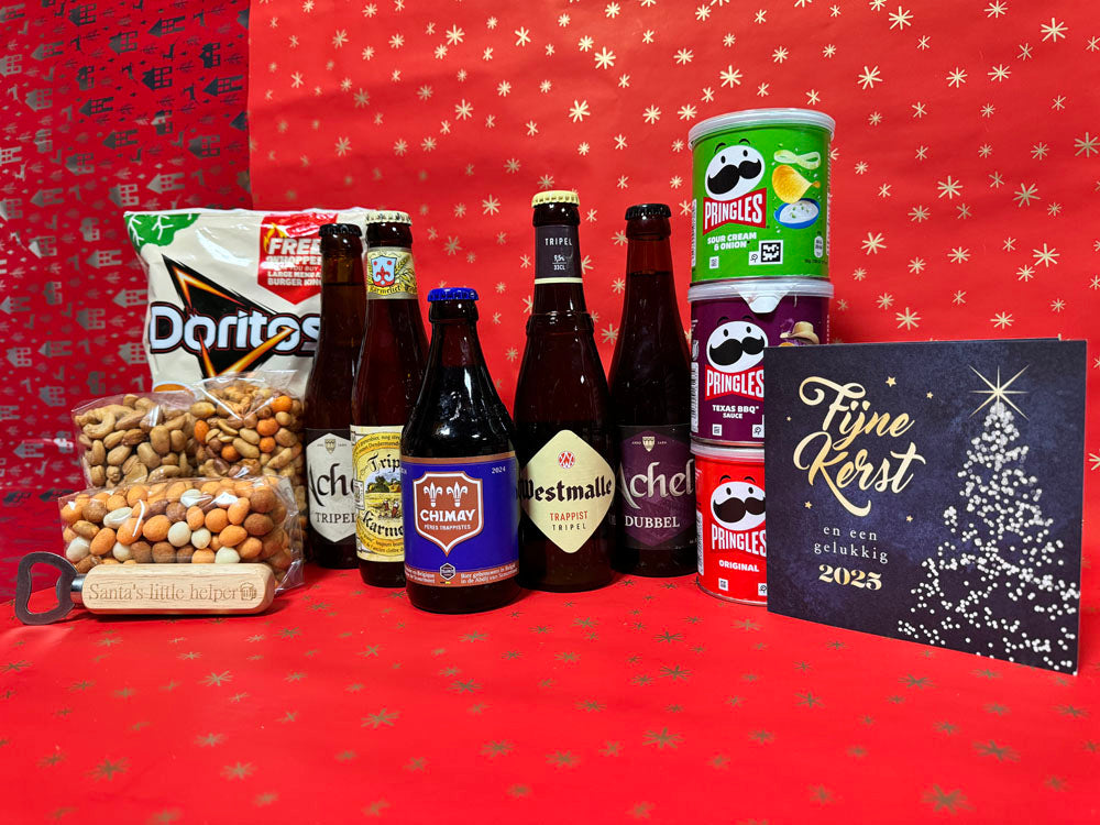 5x Belgische Speciaalbieren en Luxe Snacks - JouwKerstCadeau.nl 