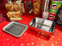 Thumbnail for RVS Drinkfles, Broodtrommel, en Luxe Snacks - JouwKerstCadeau.nl 