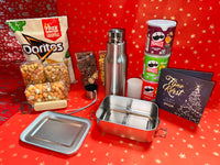 Thumbnail for RVS Drinkfles, Broodtrommel, en Luxe Snacks - JouwKerstCadeau.nl 