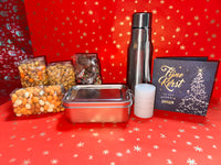 Thumbnail for RVS Drinkfles, Broodtrommel en Gezonde Snacks - JouwKerstCadeau.nl 