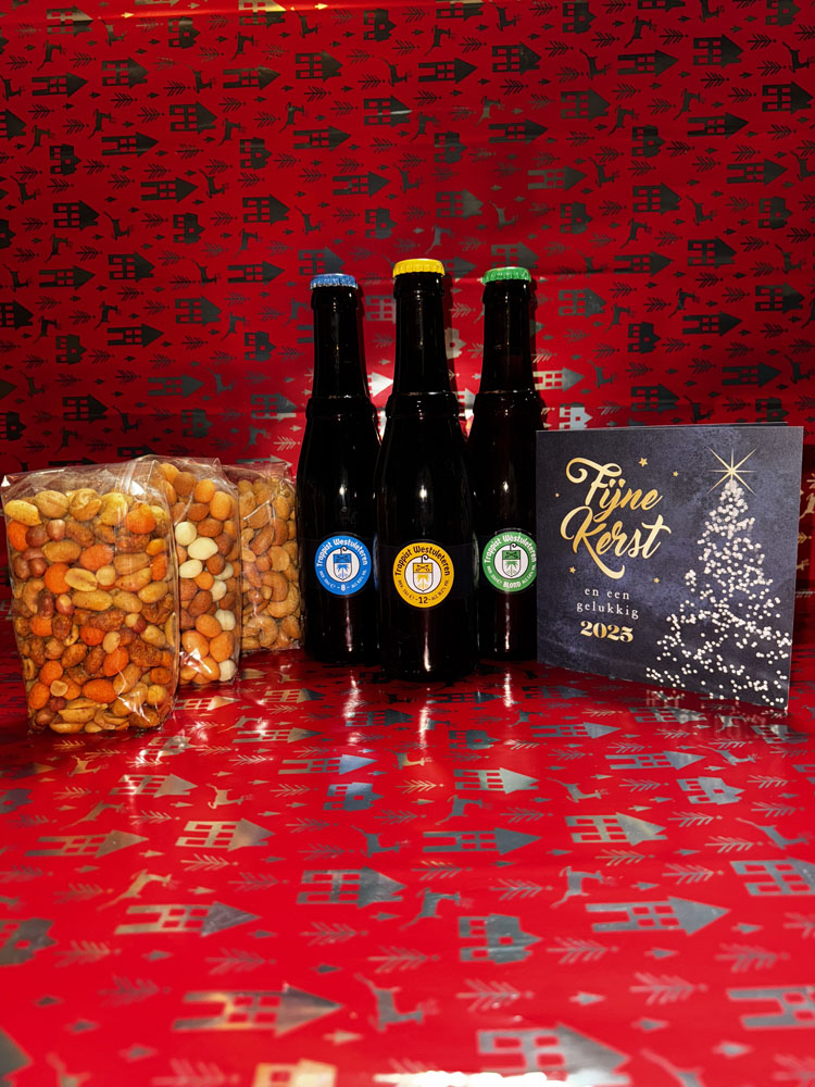 Westvleteren 12, 8, Blond en Luxe Notenmix - JouwKerstCadeau.nl 