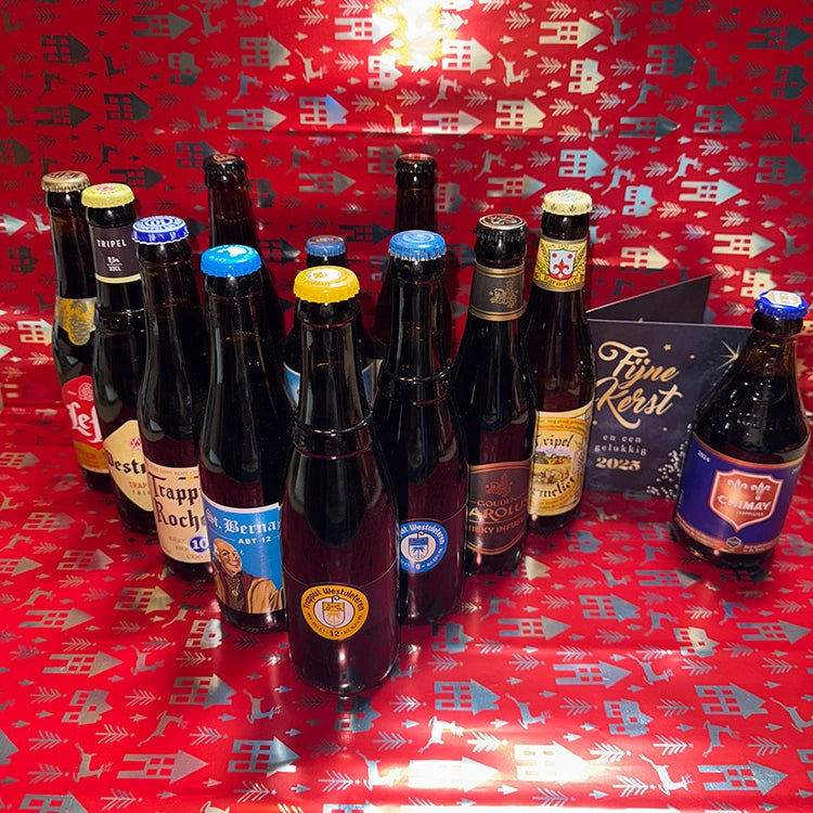 12 Speciaalbieren met 2x Westvleteren - JouwKerstCadeau.nl 